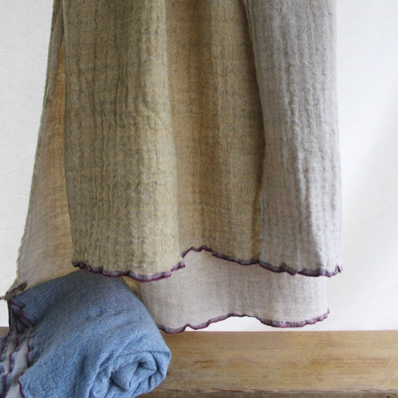 Soft 2-sided woollen blanket