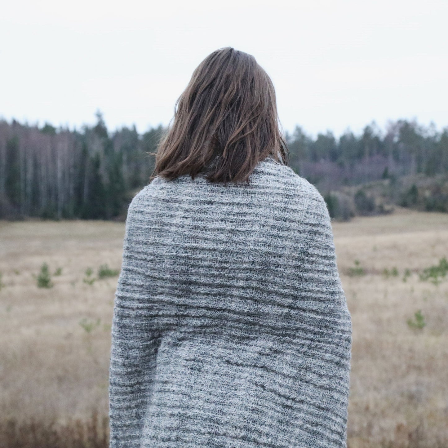 Soft 2-sided woollen blanket